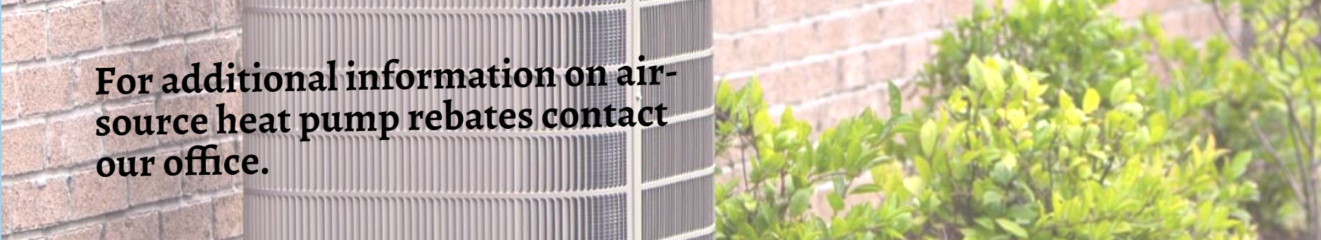 Additional Information on air-source heat pumps.