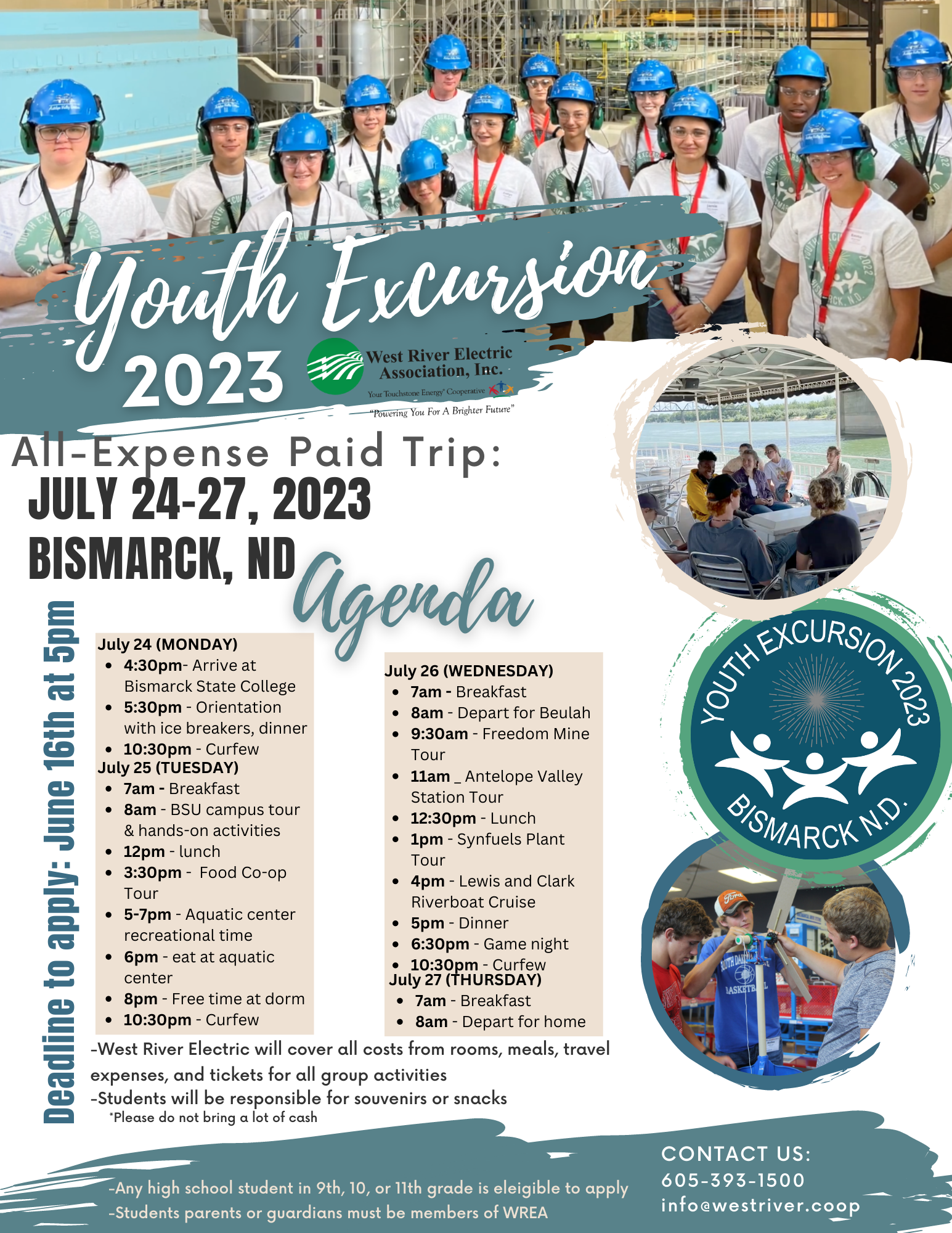 Youth Excursion Agenda